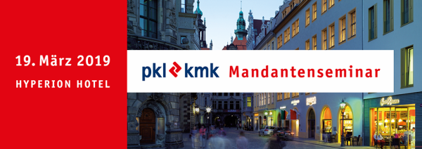 pkl-kmk Mandantenseminar 2019
