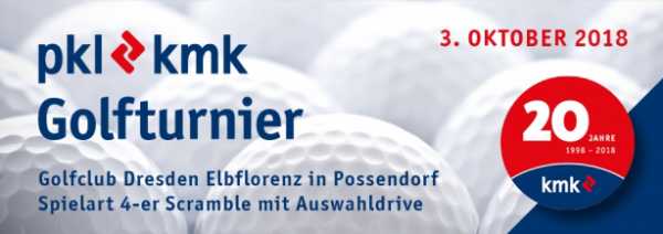 pkl-kmk-Golfturnier 2018 - alle Informationen
