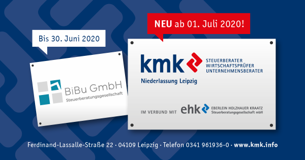 Mit dem Standort Ferdinand-Lassalle-Straße 22 in Leipzig gibt es ab 1. Juli 2020 eine neue Niederlassung der kmk