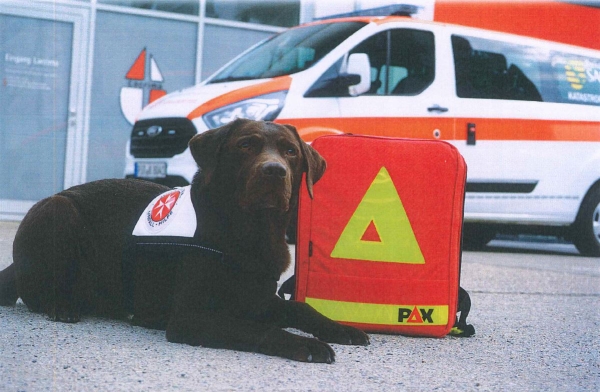 Wir unterstützen die JOHANNITER bei der Beschaffung eines Einsatzfahrzeuges für die Hundestaffel