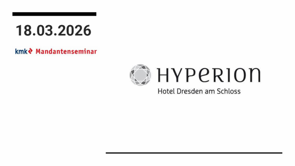 kmk Mandantenseminar 18.03.2026